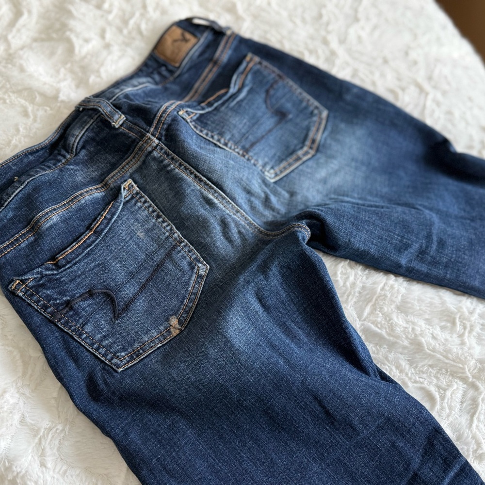 American Eagle Outfitters Blue Stretch Jeans